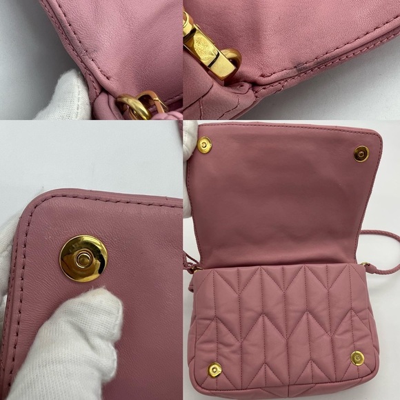 Authentic Miu Miu Nappa Leather shoulder bag - Picture 14 of 15